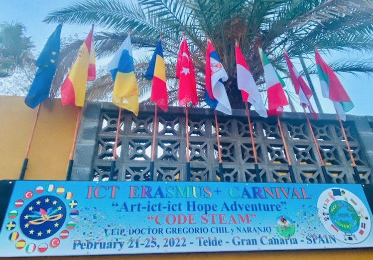 El colegio de Las Huesas se prepara para recibir del 21 al 25 de febrero a los visitantes Erasmus+ / TA